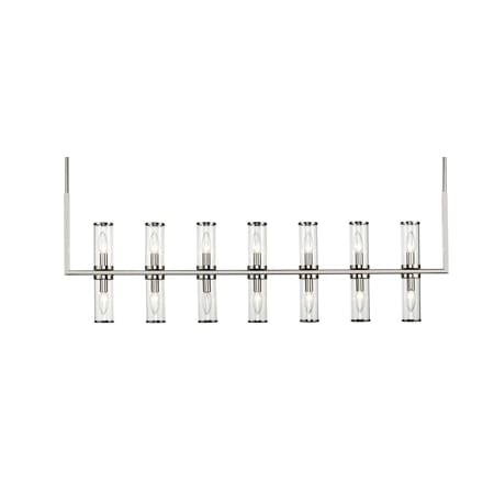 A large image of the Alora Lighting LP309077CG Polished Nickel