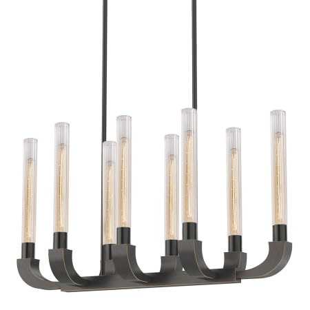 A large image of the Alora Lighting LP316008CR Urban Bronze