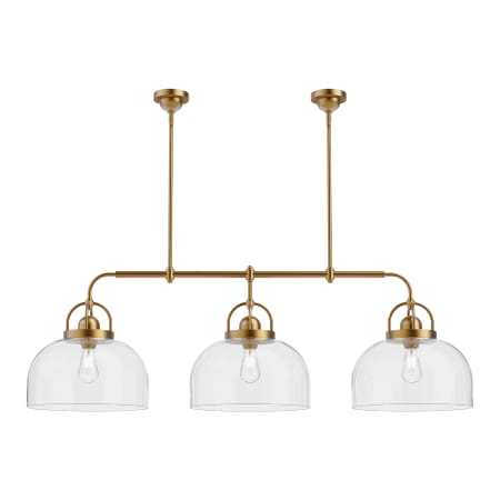 A large image of the Alora Lighting LP461155 Aged Gold