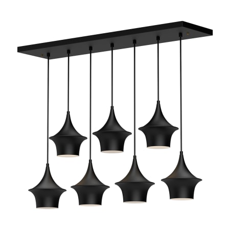 A large image of the Alora Lighting LP523036 Matte Black