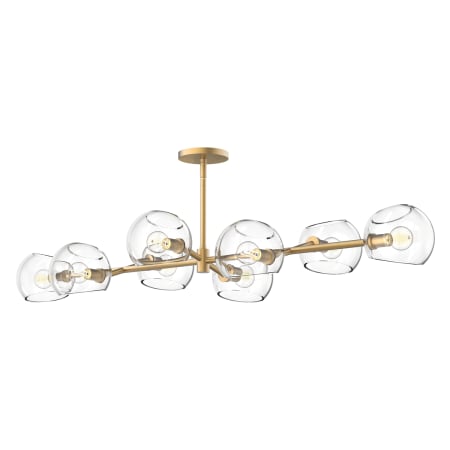 A large image of the Alora Lighting LP548848CL Brushed Gold