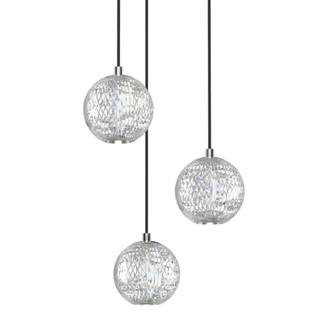 A large image of the Alora Lighting MP321203 Polished Nickel