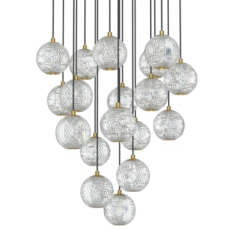 A large image of the Alora Lighting MP321218 Natural Brass