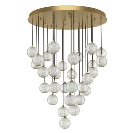 A large image of the Alora Lighting MP321230 Natural Brass