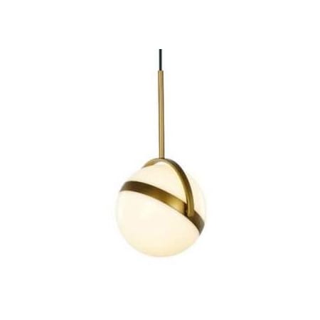 A large image of the Alora Lighting PD301001 Brushed Gold