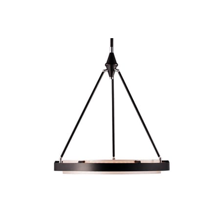 A large image of the Alora Lighting PD302724GS Classic Black / Silver Shimmer