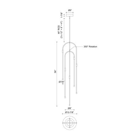 A large image of the Alora Lighting PD317005 Alternate Image