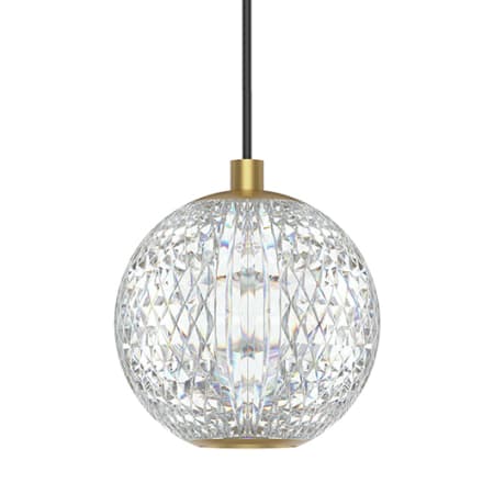 A large image of the Alora Lighting PD321201 Natural Brass