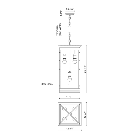 A large image of the Alora Lighting PD351018 Alternate Image