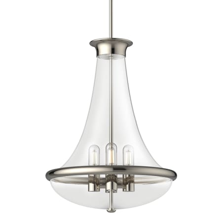 A large image of the Alora Lighting PD361018 Polished Nickel