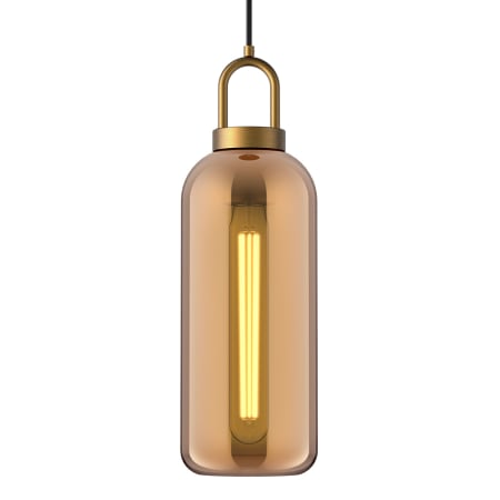 A large image of the Alora Lighting PD401505CP Aged Gold