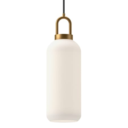 A large image of the Alora Lighting PD401505OP Aged Gold