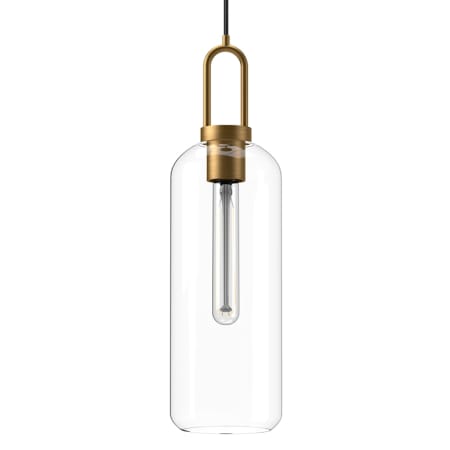 A large image of the Alora Lighting PD401606CL Aged Gold