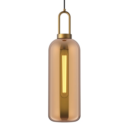 A large image of the Alora Lighting PD401606CP Aged Gold