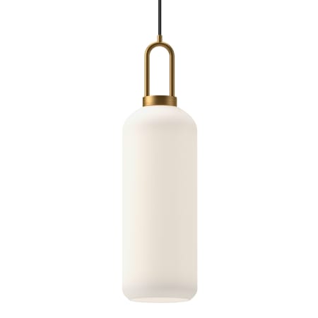 A large image of the Alora Lighting PD401606OP Aged Gold