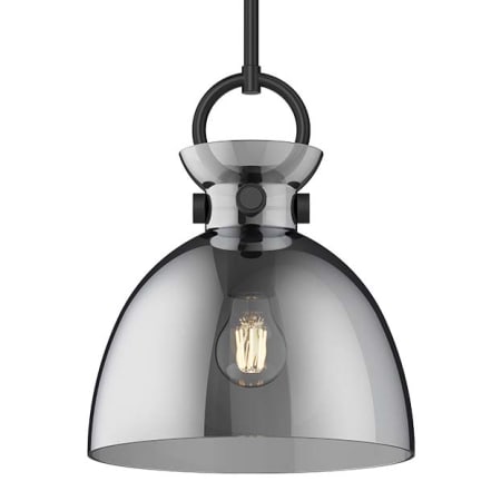 A large image of the Alora Lighting PD411811 Matte Black / Smoked