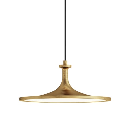 A large image of the Alora Lighting PD418012 Brushed Gold