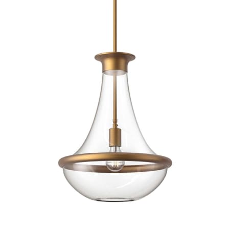 A large image of the Alora Lighting PD464014 Aged Gold