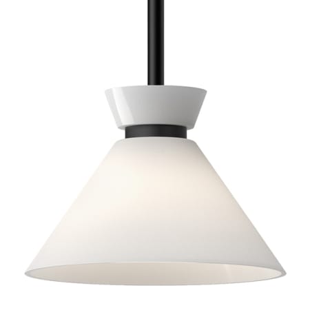 A large image of the Alora Lighting PD470108GO Matte Black