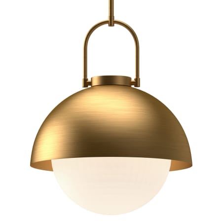 A large image of the Alora Lighting PD507216OP Aged Gold