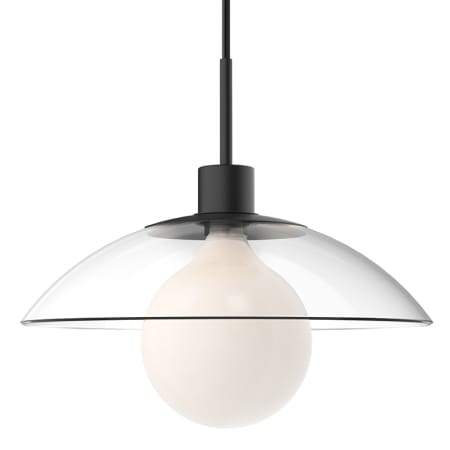 A large image of the Alora Lighting PD517112CL Matte Black