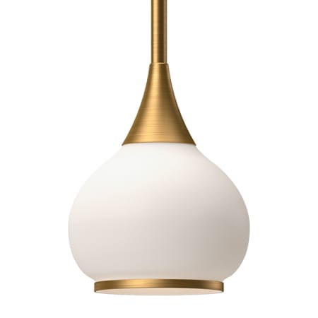 A large image of the Alora Lighting PD524006OP Aged Gold