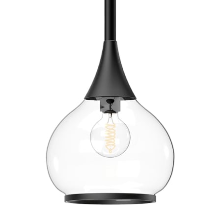 A large image of the Alora Lighting PD524006CL Matte Black