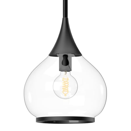 A large image of the Alora Lighting PD524110CL Matte Black