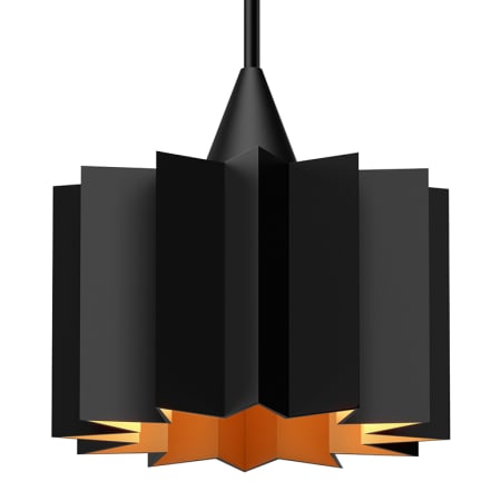 A large image of the Alora Lighting PD528412 Matte Black