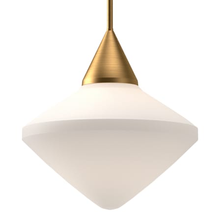 A large image of the Alora Lighting PD537714OP Aged Gold