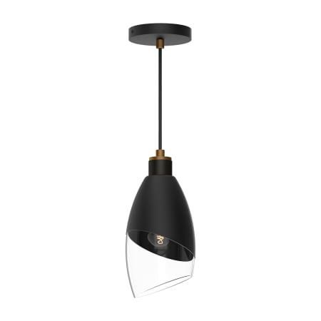 A large image of the Alora Lighting PD587105CL Alternate Image