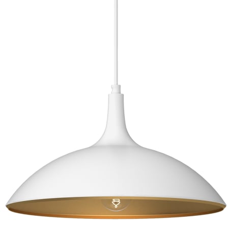 A large image of the Alora Lighting PD627914 White