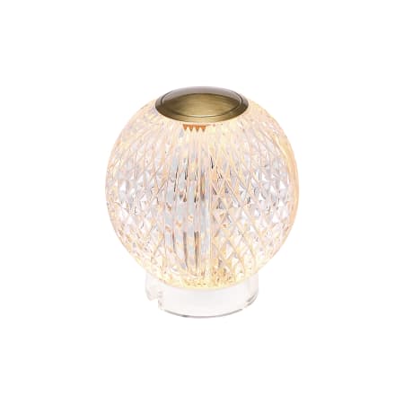 A large image of the Alora Lighting TL321903 Natural Brass