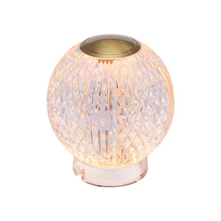 A large image of the Alora Lighting TL321904 Natural Brass