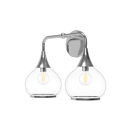 A large image of the Alora Lighting VL524217CL Chrome