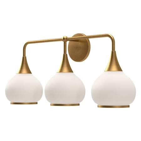 A large image of the Alora Lighting VL524326OP Aged Gold