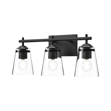 A large image of the Alora Lighting VL638221CL Matte Black