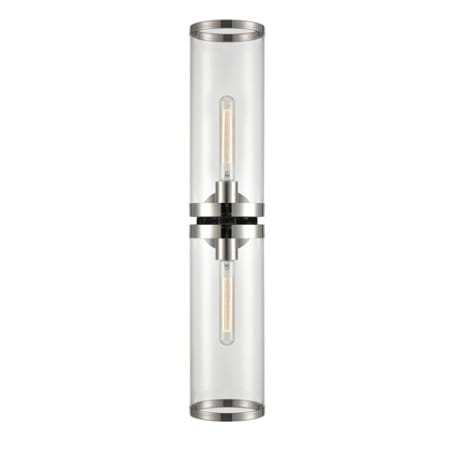 A large image of the Alora Lighting WV311602CG Polished Nickel