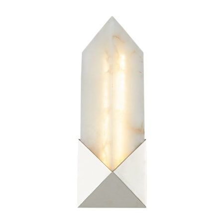 A large image of the Alora Lighting WV323112AR Polished Nickel / Alabaster