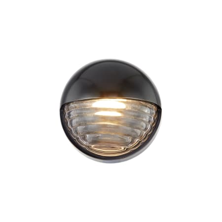 A large image of the Alora Lighting WV330106CR Ribbed Glass / Urban Bronze