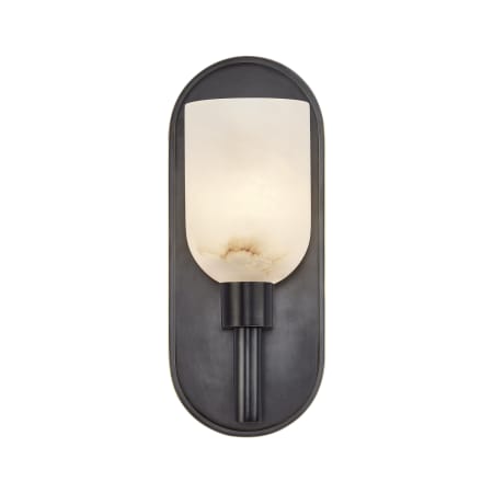 A large image of the Alora Lighting WV338101AR Urban Bronze / Alabaster