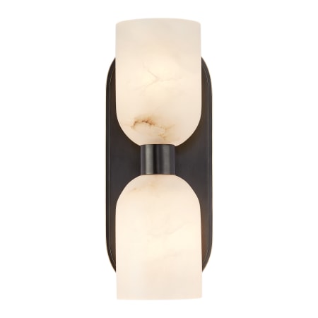 A large image of the Alora Lighting WV338902AR Urban Bronze / Alabaster