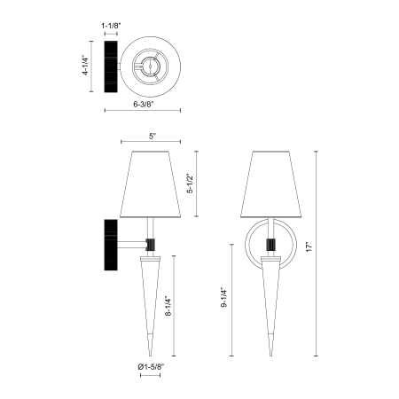 A large image of the Alora Lighting WV351101 Alternate Image