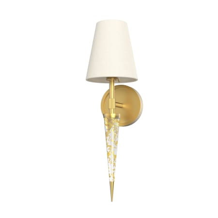 A large image of the Alora Lighting WV351101 Vintage Brass / Gold Flake