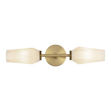 A large image of the Alora Lighting WV424720 Brushed Gold / Opal Glass