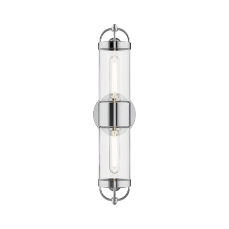 A large image of the Alora Lighting WV461102 Chrome