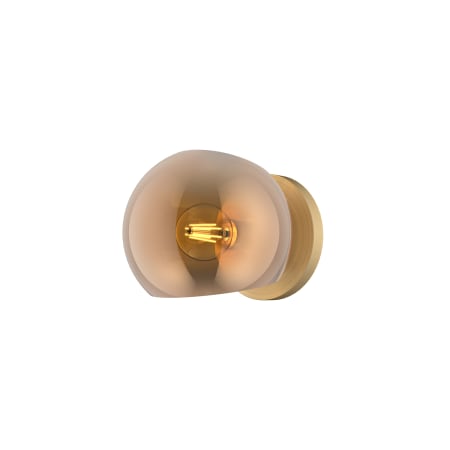 A large image of the Alora Lighting WV548006CP Brushed Gold