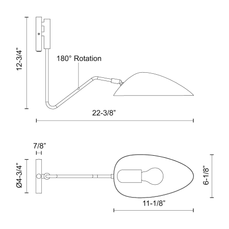 A large image of the Alora Lighting WV550006 Alternate Image