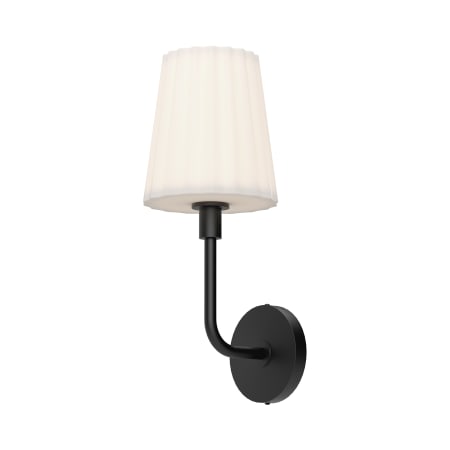 A large image of the Alora Lighting WV628107OP Matte Black