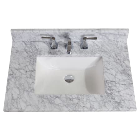A large image of the Altair 64031-CTP-CA Italian Carrara White